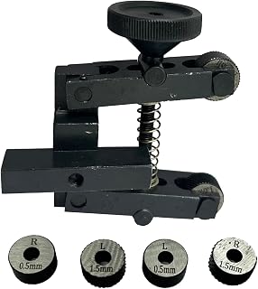 MachEL Knurling Tool 2" Inch II 50 mm Capacity for Lathe Machine - 3 Pairs x 3 Different Diamond Pitch Hardened knurls (2" Inch II 50 mm Capacity- 12mm Shank)