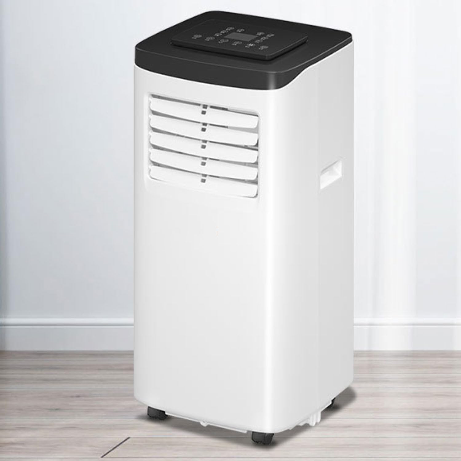 SXXAZLDP Portable Air Conditioner with Cooling, Fan & Dehumidifier, Sleep Mode, Digital Display, Remote Control, 24H Timer for Room Office