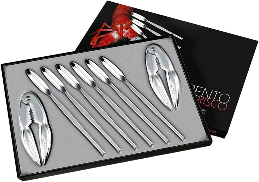 Seafood Trento Cutlery Set in high Quality Stainless Steel, Packed in Gift Box