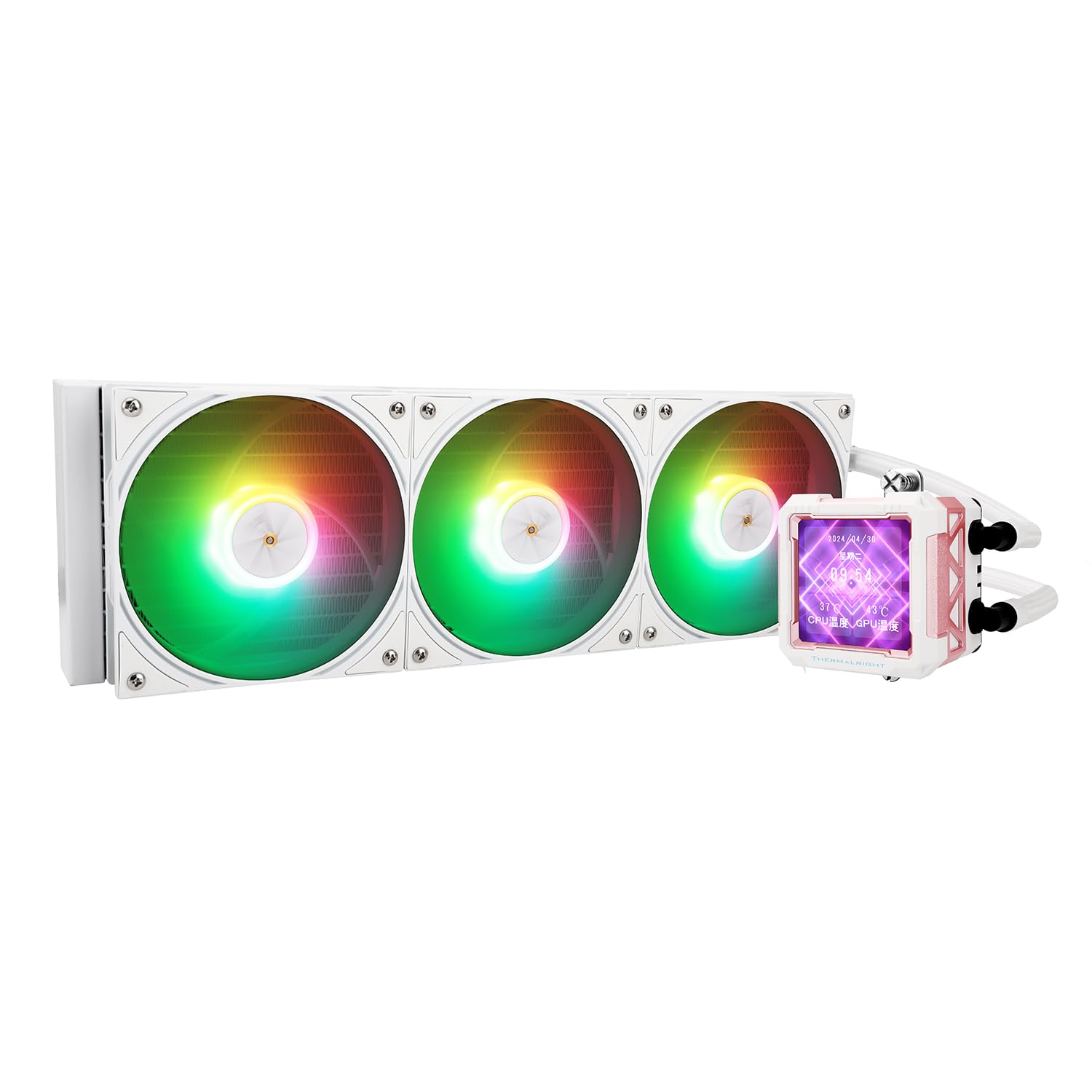 THERMALRIGHT FW PRO 360mm 簡易水冷クーラー Amazon.com: Thermalright FW PRO 360 ARGB Black CPU AIO