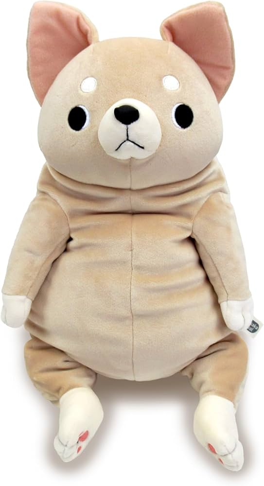 Amazon.co.jp: モリサカグローバル もちちわわ L クリーム 22×22×30cm