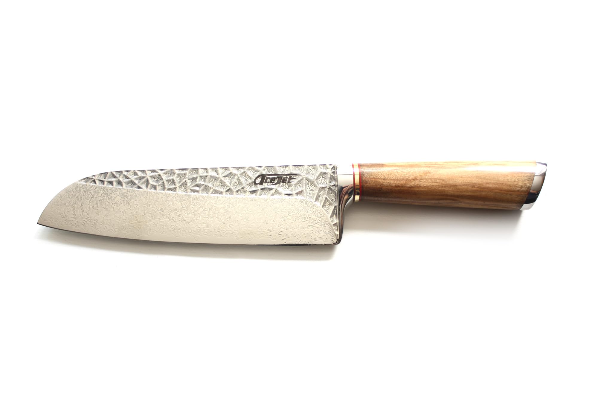 ACEJET Hammerman Olive, SanMai Santoku Kitchen Knife