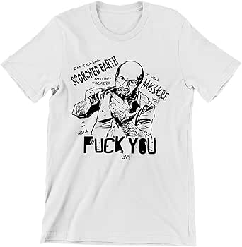 XBY MEMES Tropic Thunder Les Grossman T-Shirt White Amazon