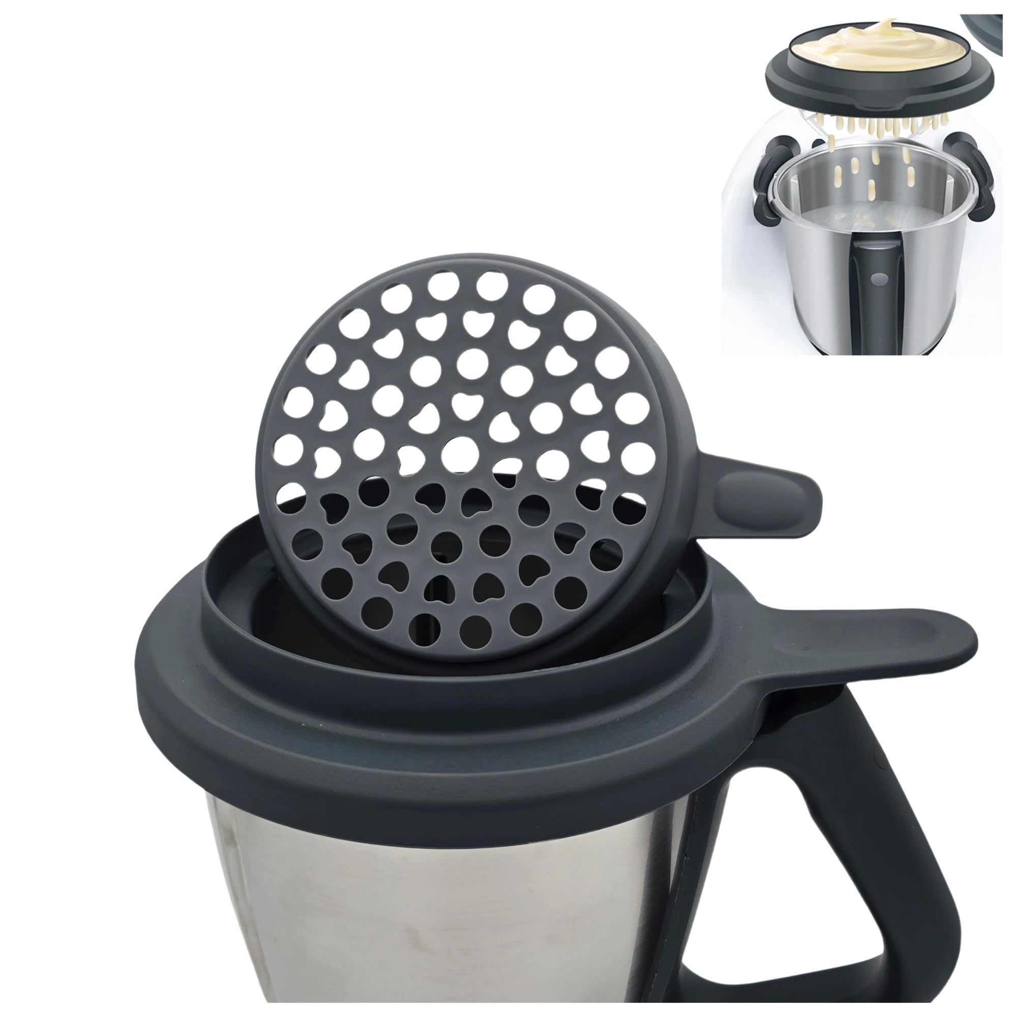 Compatibile con Bimby, dispenser for pastelle TM6/TM5 con manico