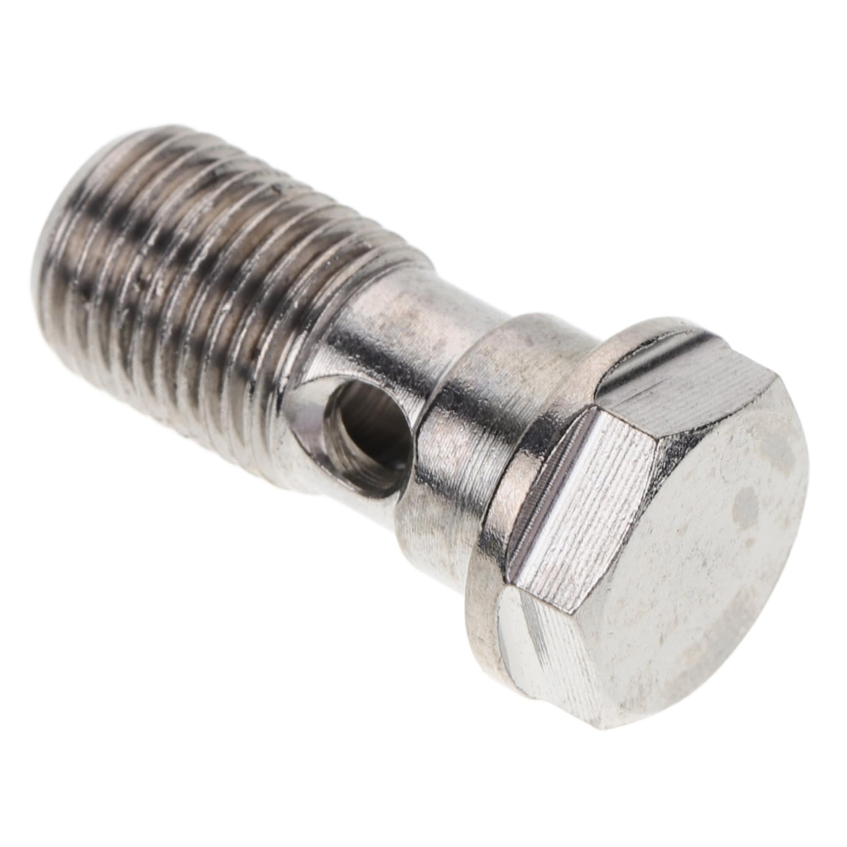 PACKOVE Banjo Bolt Fitting Kit Bolt Adapter for Brake System Stainless Steel 6 Hole Quick Connector for Cars