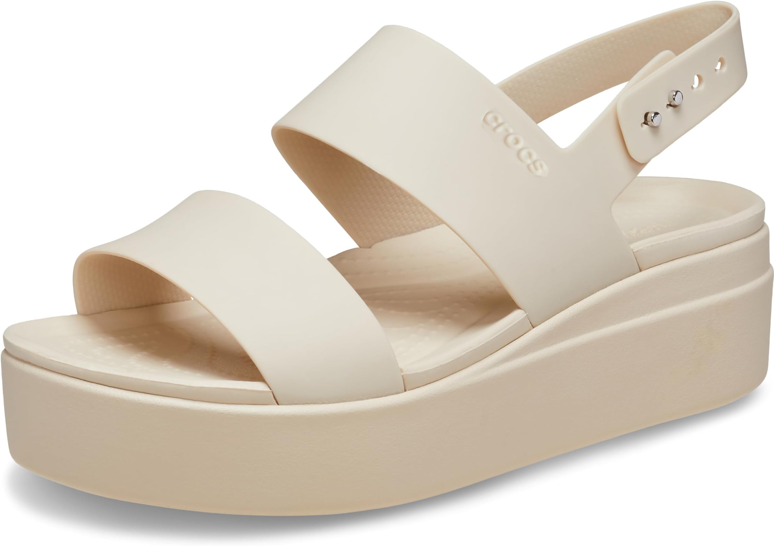 Crocs Brooklyn Low Strappy Wedge Sandals Women's Wedge Sandal