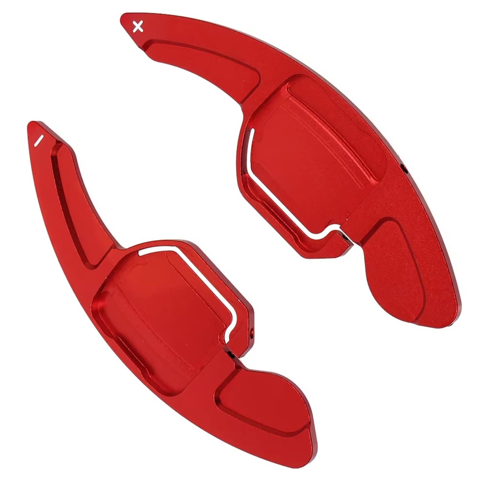Cfdekoib Red Gear Shift Paddles Compatible With For Q7 2011-2017 For R8 2012 Steering Wheel Paddle Shifters