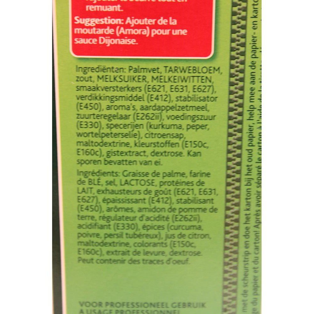 Knorr - 1-2-3 Sauce Hollandaise for 11L - 1.2 kg