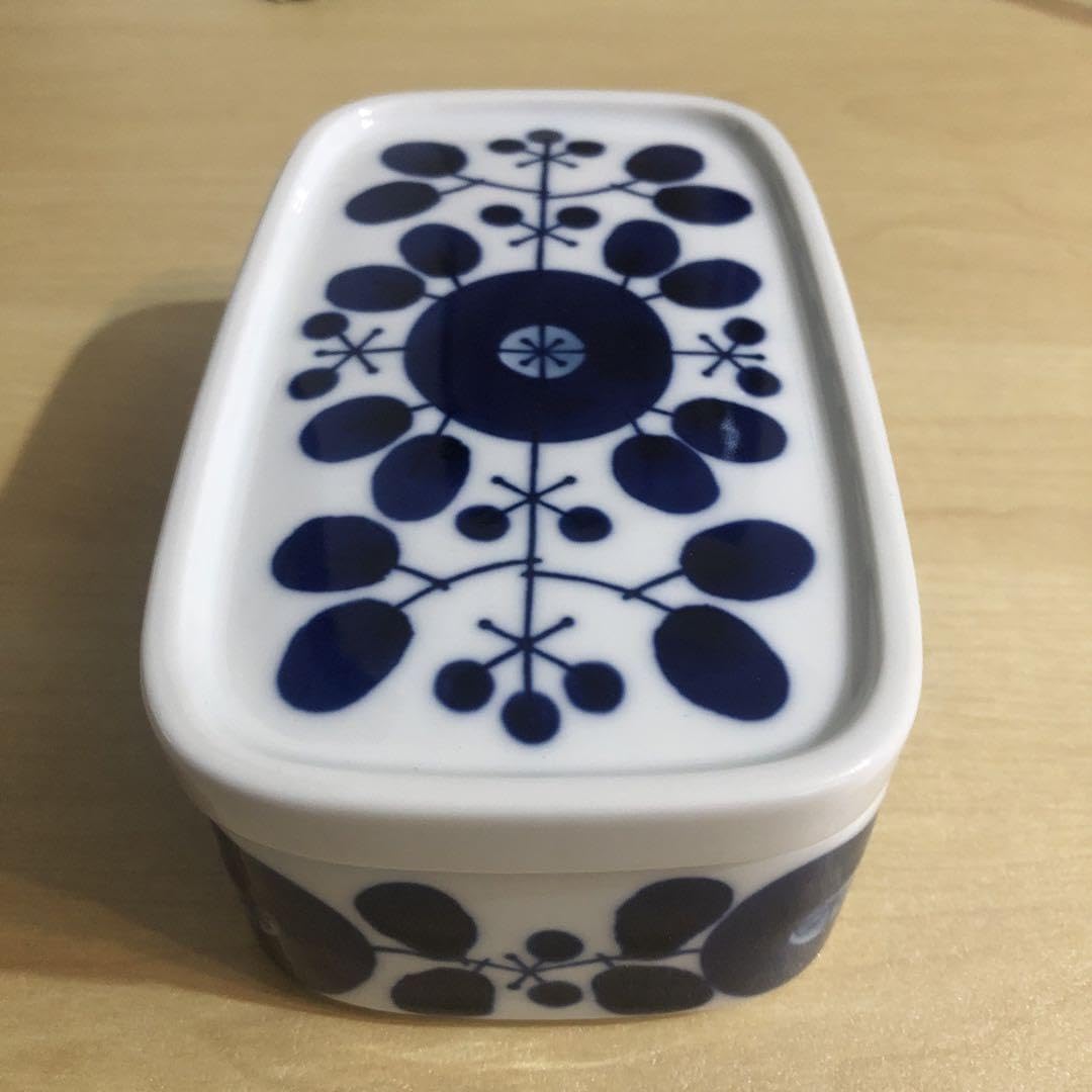 Amazon | 白山陶器 波佐見焼 BLOOM バターケース | ノーブランド品
