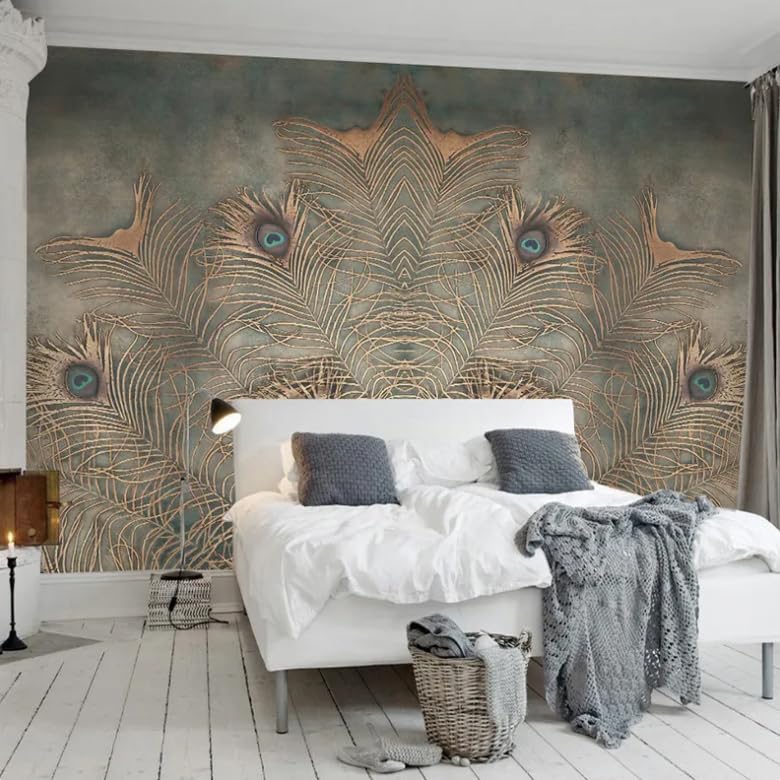 Papier peint photo dauphin et ciel bleu pour déco murale salon 3D 300x210 cm