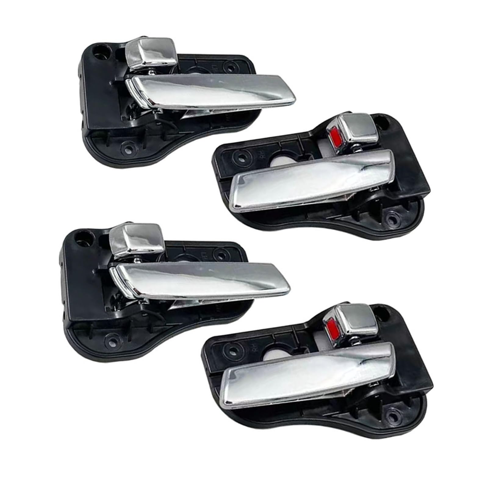 LSDSAAZA Interior Inner Handle Car Interior Door Handle Inner Handles for Kia for Carens for Rondo 2007-2013 82620-1D000 82610-1D000(1 Set)