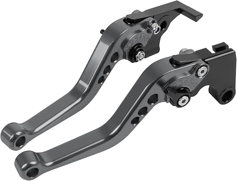 HAONEL Short Brake Clutch Lever Sets CNC Aluminum Compatible with Kawasaki 2017-2021 Z650 Z900 Ninja 650R ER-6F Vulcan S 650 EN650 KLE650 Versys 650 KLZ1000 Versys 1000 Motorcycle Accessories