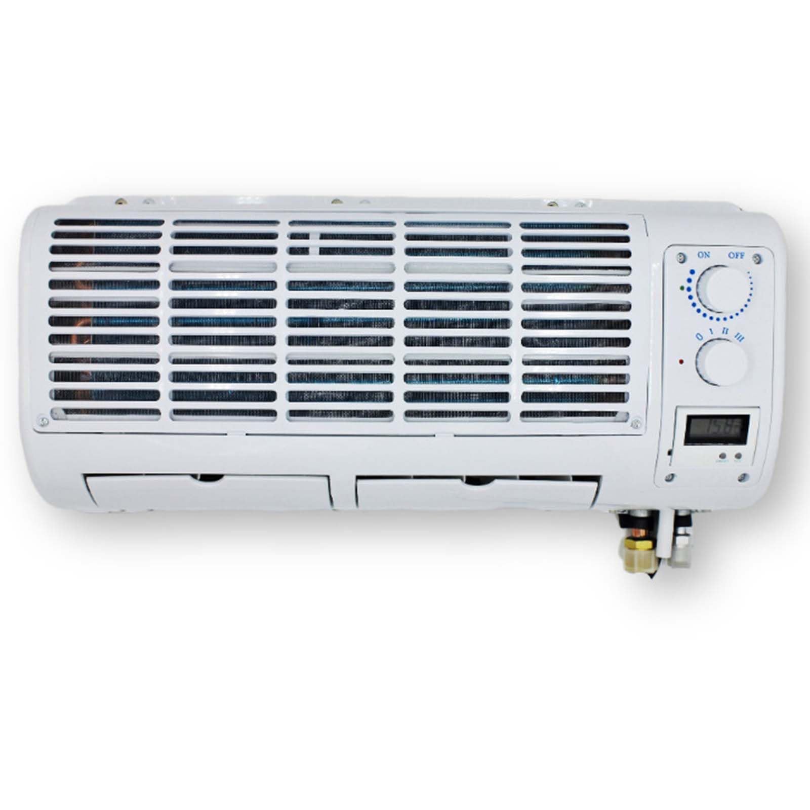 Przenośny automatyczny klimatyzator samochodowy Mini Cooler Fan, LCD Ręczny ustawienie, 12V, Idealny do ciężarówki, przyczepa kempingowa, autobus, kompaktowy nawilżacz do pojazdów