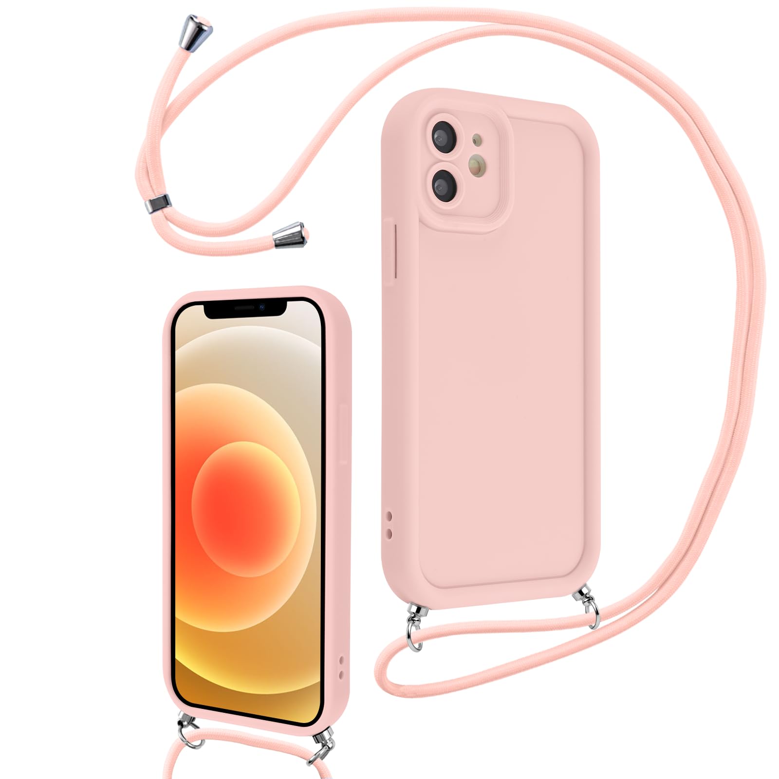 Custodia Iphone Custodia Silicone Cuore Per IPhone 16 15 14 13 12 11 8 7 - Morbida, Antiurto, Slim E Colorata Ingrosso IPhone