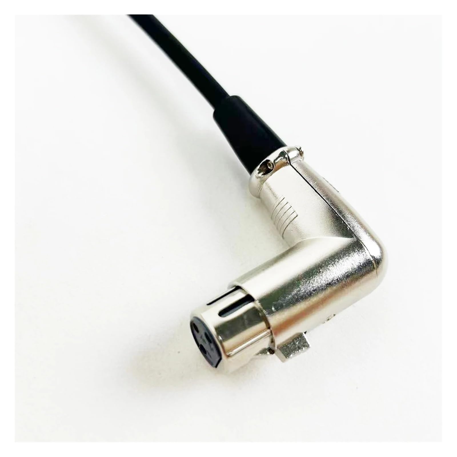 Cavo patch for microfono XLR femmina a maschio a 3 pin ad angolo retto for altoparlanti alimentati Dispositivi di registrazione for(8m)