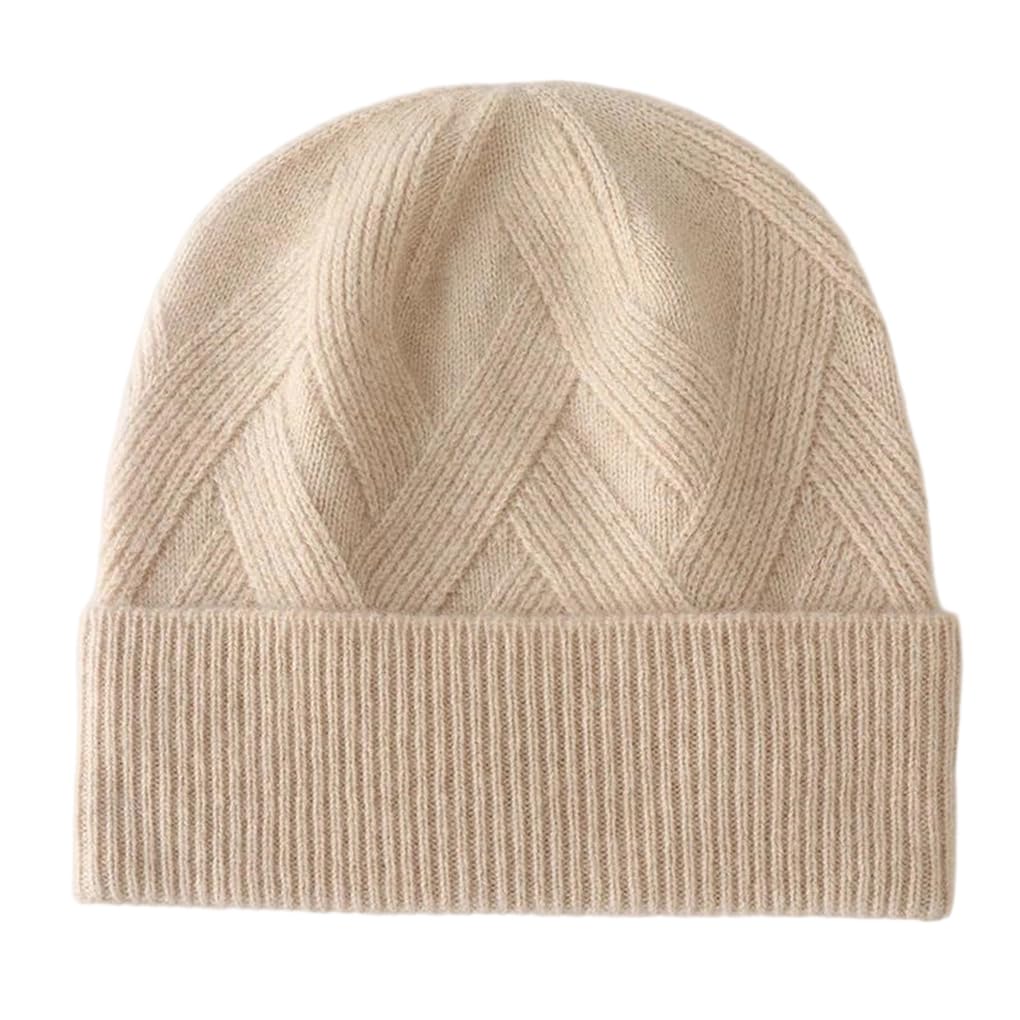 Bonnet d'hiver pour femme en cachemire doux idéal pour les balades en ville