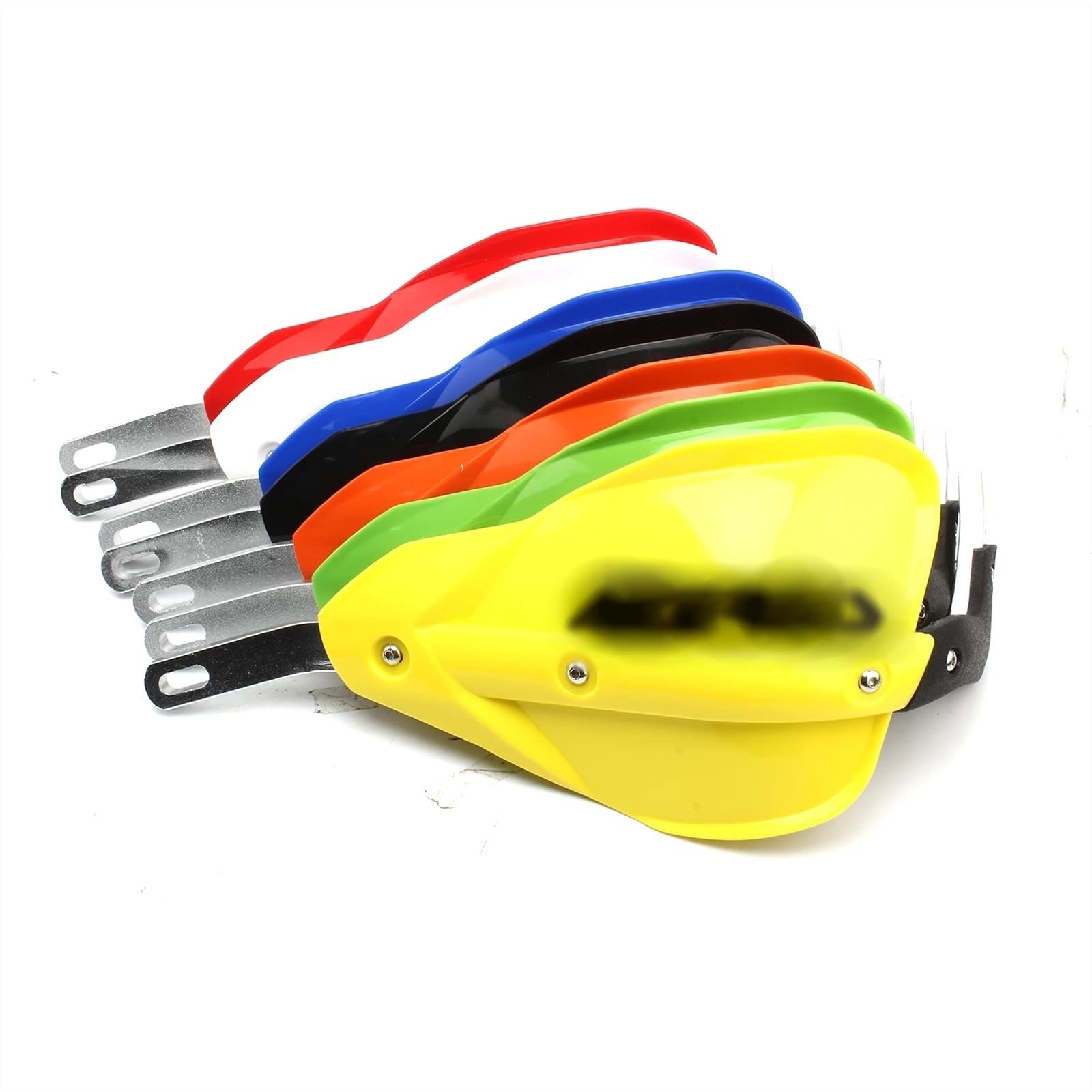 Set Di 2 Paramani Per Moto - Nero, Per Manubri 22-28mm - Protezioni Mani Universali
