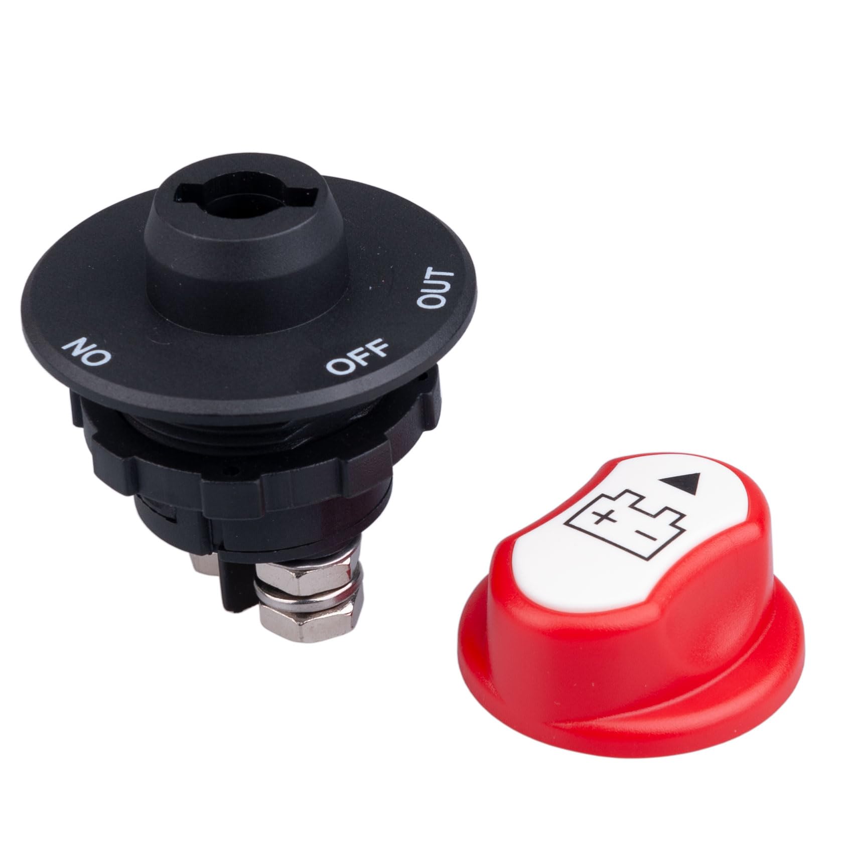 Interruptor Selector de Aislador de Batería de Desconexión DC 12V 24V 32V de Energía/Apagado de Apagado/Encendido 32V 100A Cont 150A INT para Automóviles Barcos Marinos Camiones Yates Vehículos RV ATV