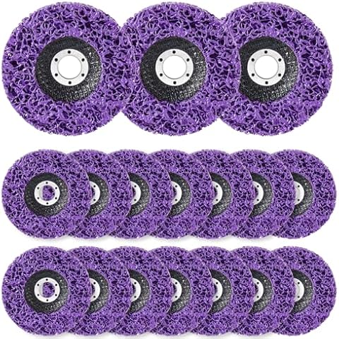 14 Pack Paint Eater Strip Disc Angle Grinder Rust Removal Disc Paint Stripper for Metal Paint Stripper Tool Rust Remover Angle Grinder Attachments Abrasive Wheels & Discs (4" x 5/8") Cover