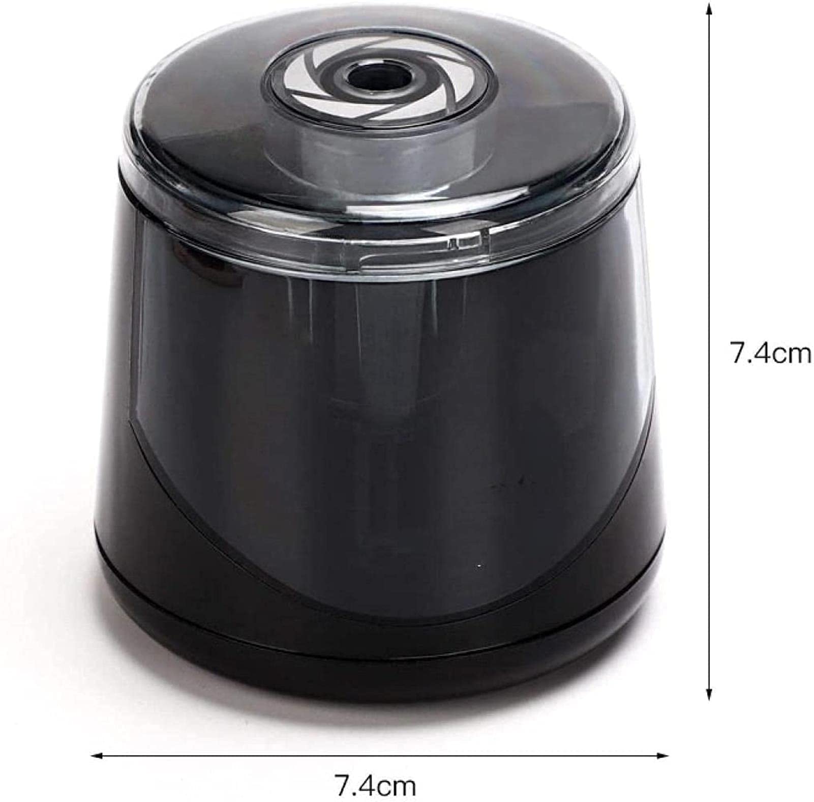 Temperamatite Elettrico con Batteria, temperamatite Automatico a Batteria con Contenitore, temperamatite Elettrico Automatico Portatile