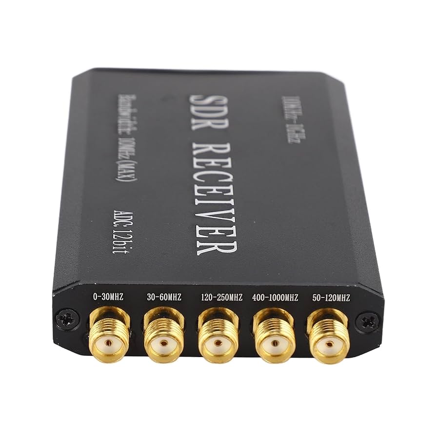 SDR受信機 10KHz~1GHz 5アンテナ接続 12ビット USB SDR受信機 10KHz~1GHz 5アンテナ接続 12ビット USB SDR受信機