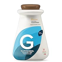 MyFitFuel Glucosamine with Chondroitin sulfate, MSM & Hyaluronic Acid, (3000mg), 60 Capsules