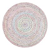 Facile à nettoyer : ces tapis sont fabriqués avec du jute naturel qui est une fibre absorbante. Il est donc conseillé de passer l'aspirateur deux ou trois fois par semaine. Pour que la poussière et la saleté ne pénètrent pas à l'intérieur du tapis. Si une tache ou une tache se produit en raison d'un déversement ou d'une usure, il est recommandé de l'essuyer simplement avec un chiffon semi-humide.