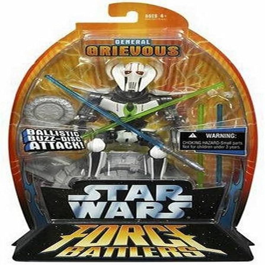 Amazon.com: Star Wars Force Battlers Grievous #2 : Toys & Games