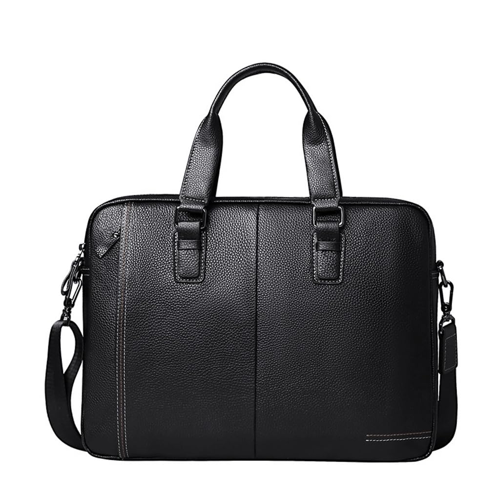 Borsa per computer da uomo Tote Business Grande Capacità Valigetta Regalo