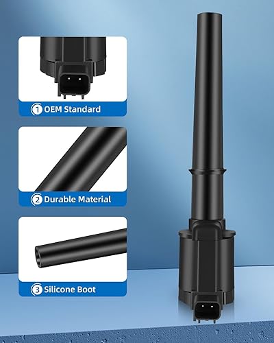 Miniatura 2 de ECCPP UF191 8 bobinas de encendido con 8 bujías de iridio para ford para Lincoln para Mustang para Continental Aviator Navigator 4.6L V8 DG512