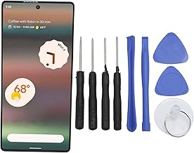 Vikye pour Pixel 6A 5G Kit de Remplacement D'écran de 6,1 Pouces, Remplacement D'écran OLED pour Pixel 6A 5G GX7AS GB62Z G1AZG, Affichage Tactile D'affichage Numérique avec Outils