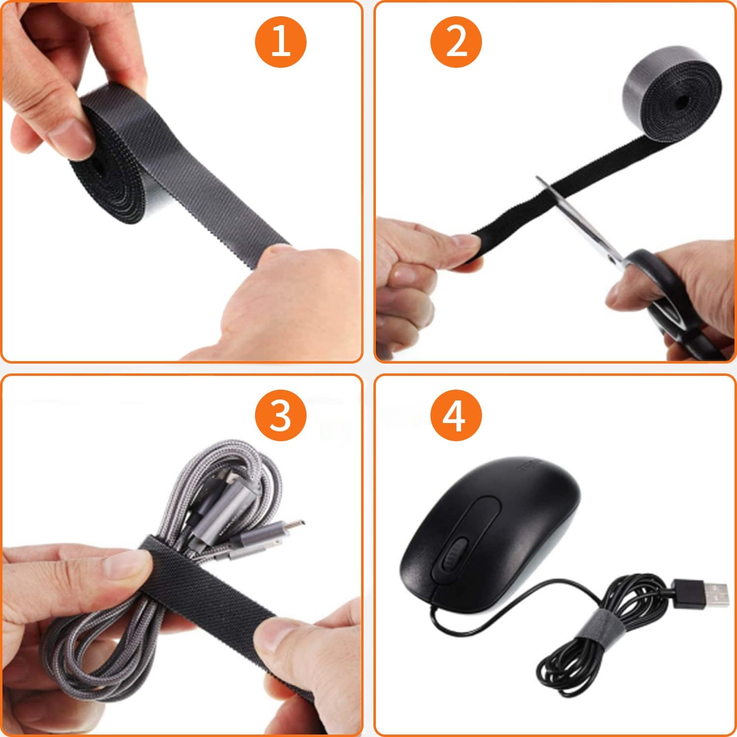 IFNOW Correas de cable CS-10M-hongse