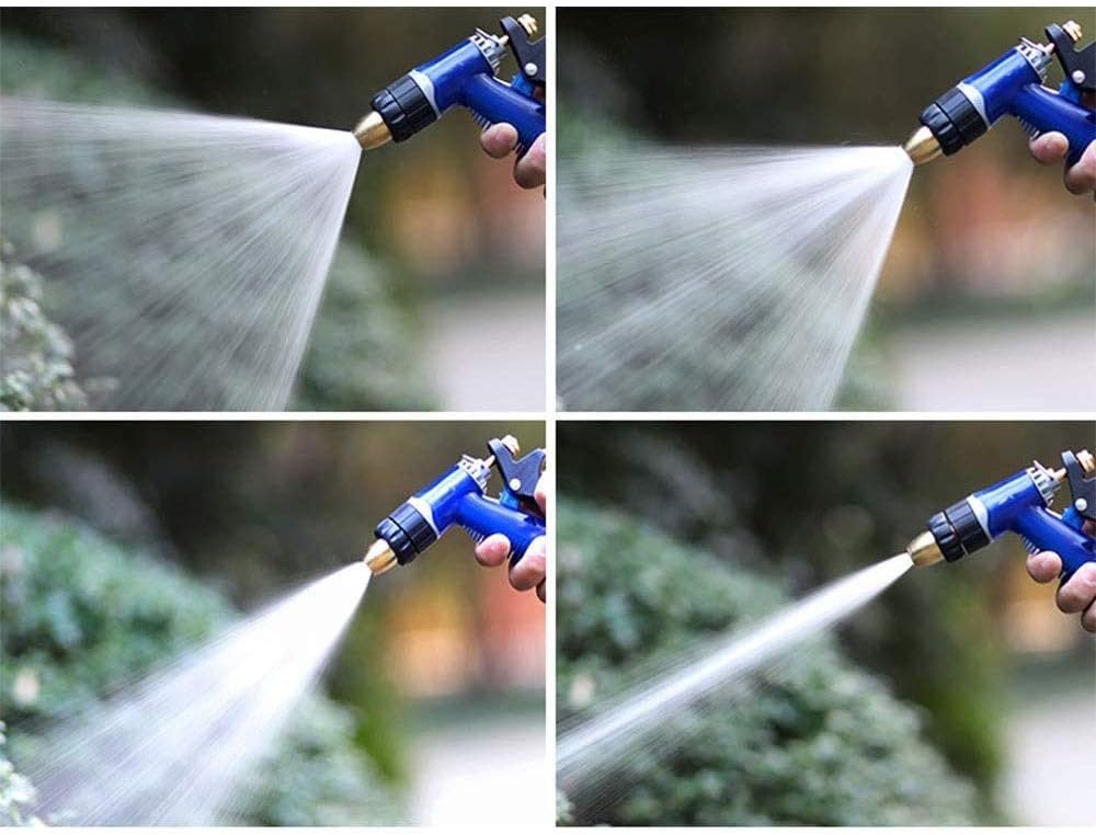 Garden Hose Nozzle, Hose Spray Nozzle with Adjustable Spray Patterns, Hose Sprayer Heavy Duty Metal Water Hose Nozzle