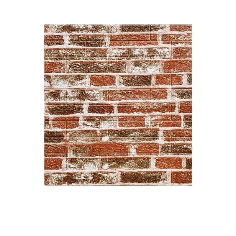 Panele ścienne 3D, Samoprzylepne Wodoodporne Tło Telewizora Cegła Tapety Naklejka Ścienna 3D(12966,12pc 70cm x15cm)