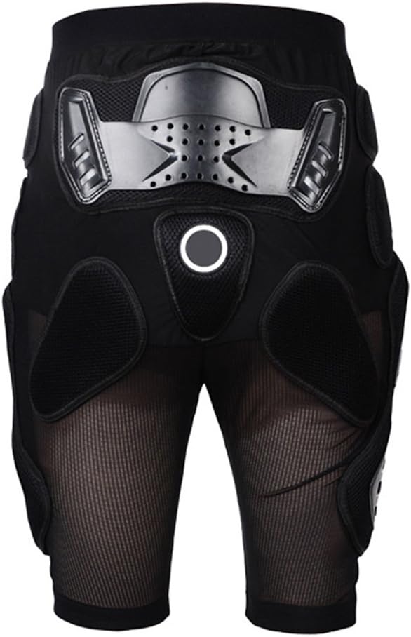 BARHAR Protective Armor Pants Hockey Knight Gear for Motorcycle Motocross Racing Ski Protect Pads Sports Hips Legs (Medium) : Automotive