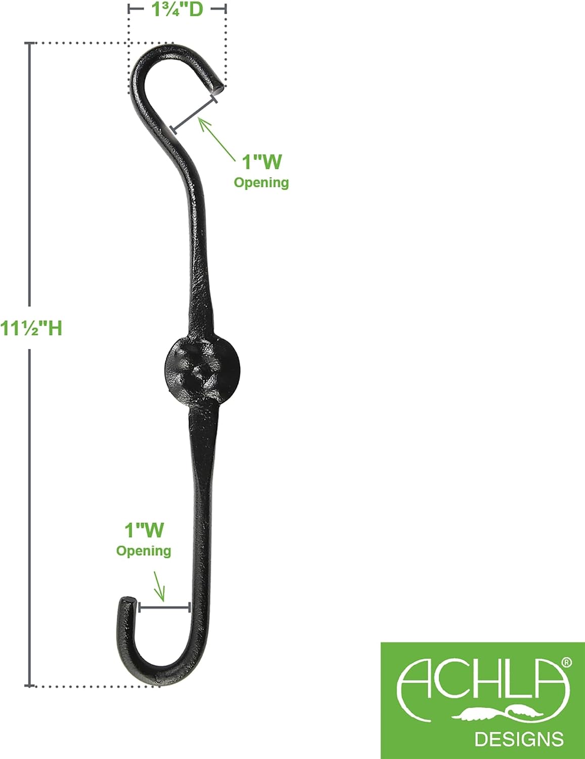 12" Extender Hook, Pack of 2