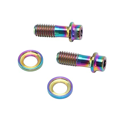 Cycling Bolts, Fine Polishing Bike Kit Available Colors for Bike