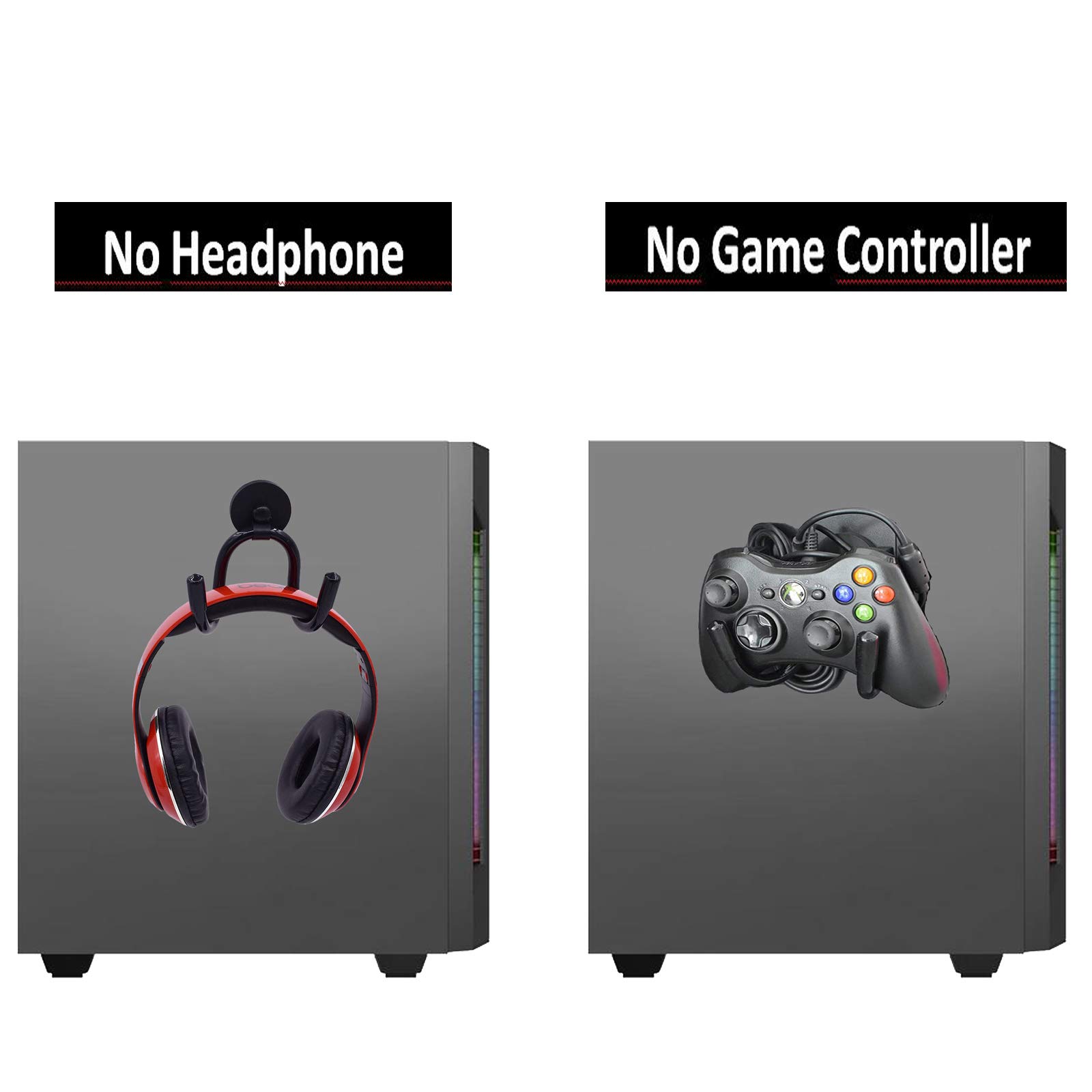 Amazon.co.jp: PCゲーム用ヘッドセット ヘッドフォンフック