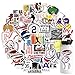 Produktbild AUCEKO 52 Stück Baseball Aufkleber Pack Baseball Sticker Set wasserdichte Vinyl Sticker für Laptop Kinder Autos Motorrad Fahrrad Skateboard Gepäck Koffer Computer Aufkleber Graffiti Decal