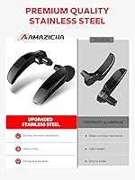 Vista 2 de Kit de cierre de alforja Amazicha Acero inoxidable con elevador de bolsa de sillín negro brillante para Harley Davidson Touring Street Glide Electra