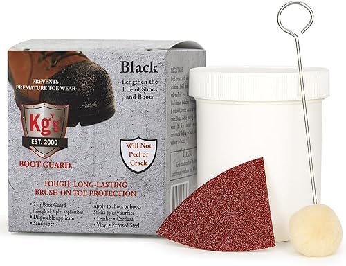 Miniatura 3 de Kg's Protector de botas con cepillo en la punta  Líquido con cepillo para una protección de seguridad resistente y duradera en las botas