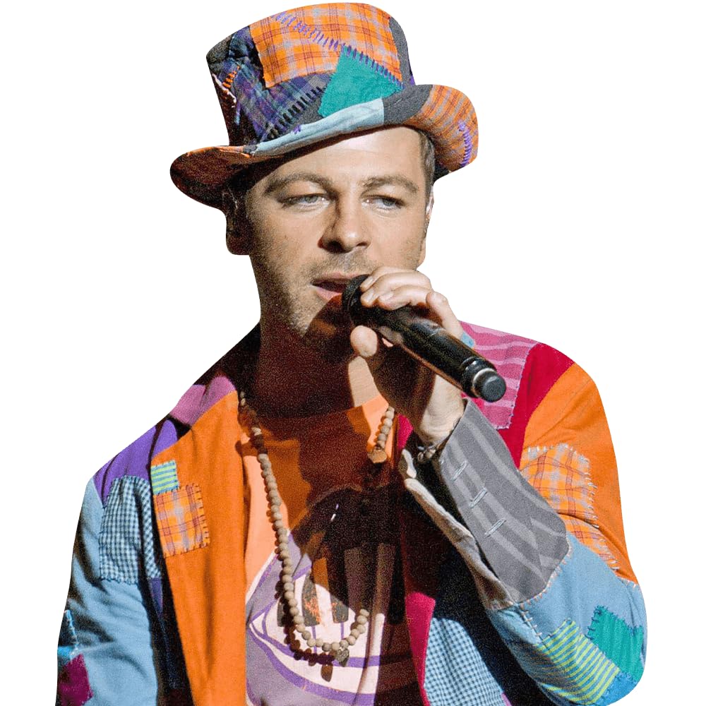 Christophe Martichon (Singing) Half Body Buddy Cutout