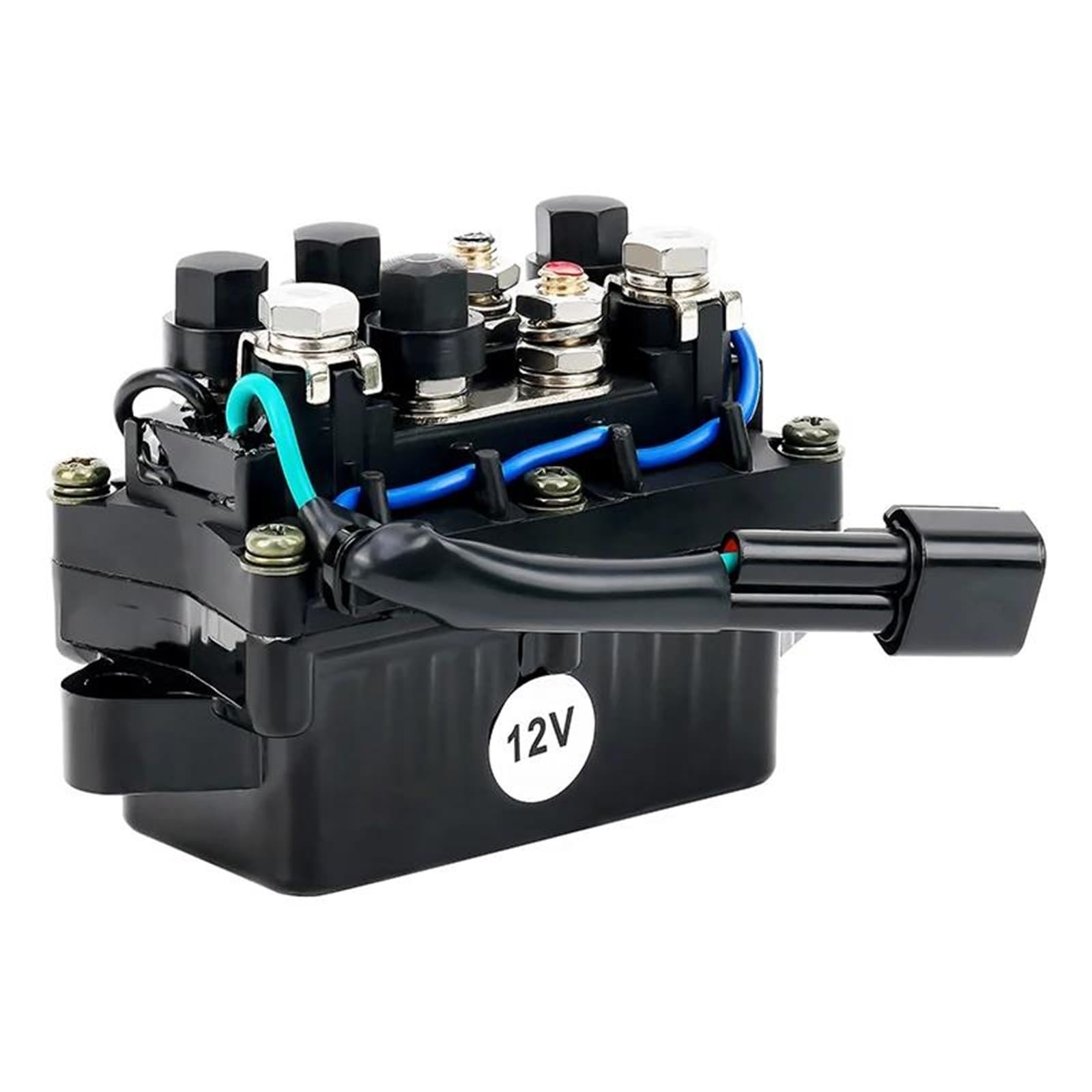 Solenoide de relé arranque 12V para motor fueraborda para Yamaha 4 tiempos F-150 F-225 F-90 HP F150TLRC F60TLRD F75TLRD F30LEHA