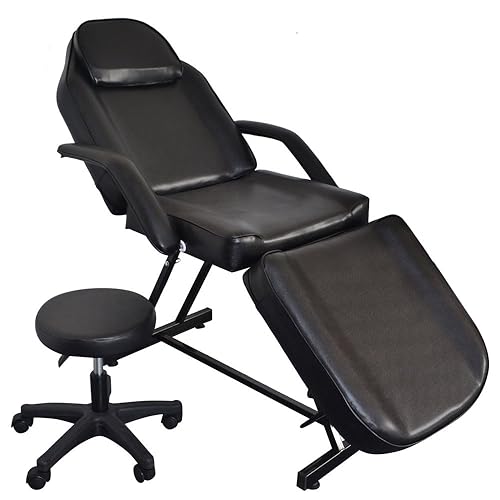 Alightup LEADZM Table de Massage Pliante Professionnelle avec Tabouret à