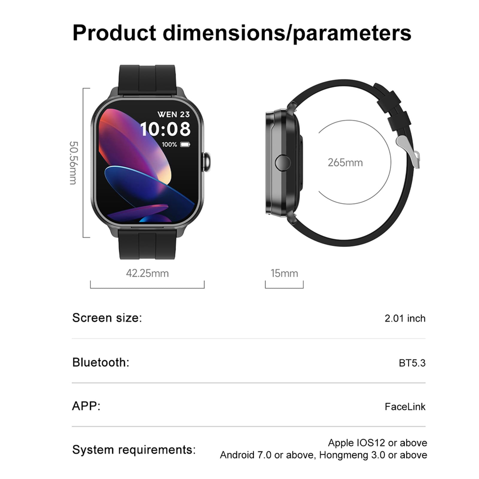 findtime Smartwatch 2 in 1 con cuffie, per la salute, fitness tracker, orologio sportivo, orologio da uomo, orologio da fitness, cardiofrequenzimetro, contapassi, cronometro attività