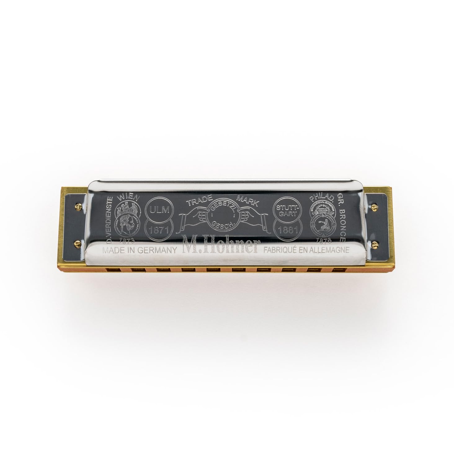 Hohner Marine Band 1896 Lot de 3 harmonica Do Sol majeur (M1896PP)