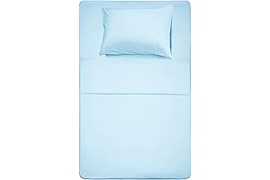 Best Season Twin Size Beautiful Light Blue Sheets - 3 Piece Set...