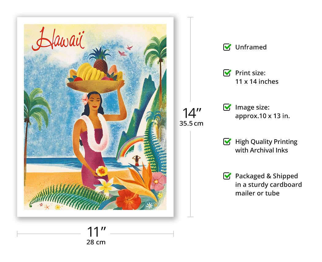 Amazon.com: Hawaii - Hawaiian Visitors Travel Brochure