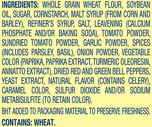 Wheat Thins Sundried Tomato & Basil Crackers - Family Size, 15 oz (Pack of 6) - Thumbnail 7