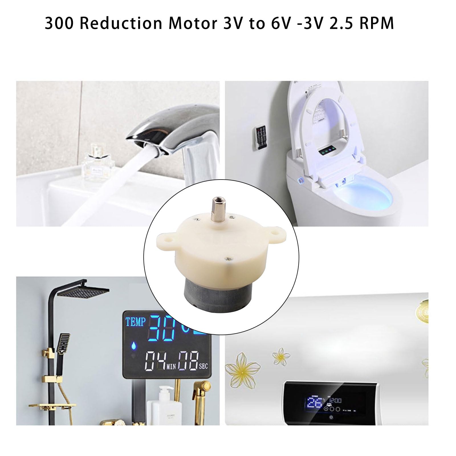 Amazon.co.jp: 小さな300ギアモーター3/6Vスロースピード32mm